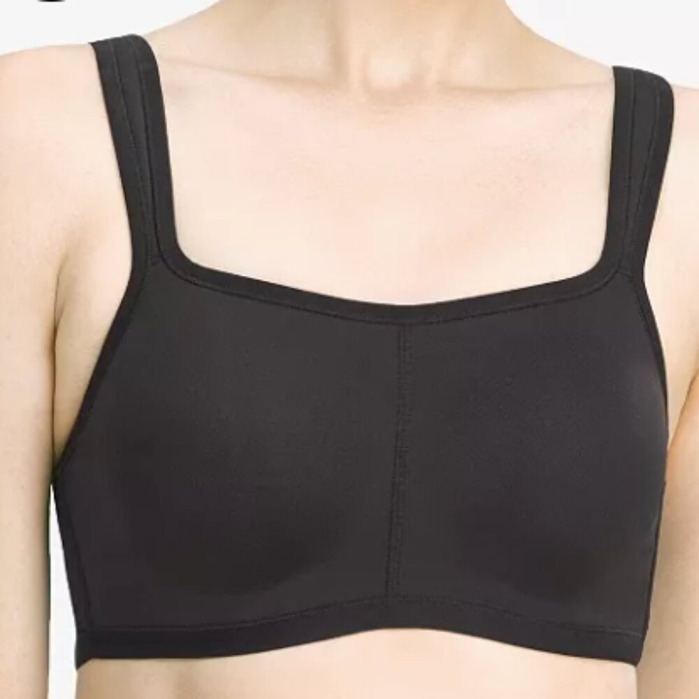 Natori Yogi Contour High-Impact Sports Bra Black 36DDD